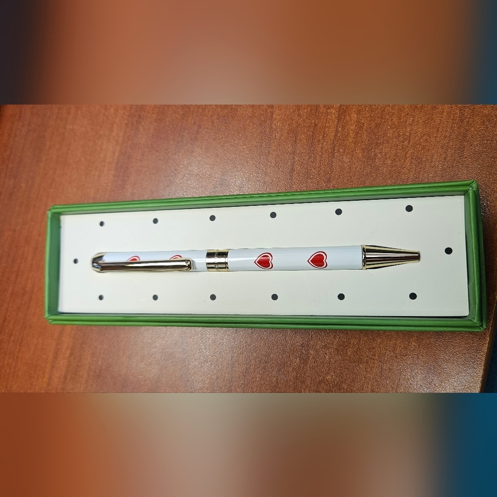 Kate Spade Heartfelt Geo Ballpoint Pen